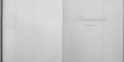 ´Rae vallavalitsuse kinnis- ja vallasvara raamat 1926.a.