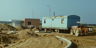 Bensiinijaama ehitus Tartu maanteel Jüris