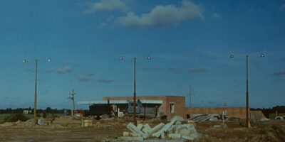 Bensiinijaama ehitus Tartu maanteel Jüris