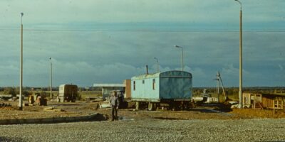 Bensiinijaama ehitus Tartu maanteel Jüris