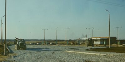 Bensiinijaama ehitus Tartu maanteel Jüris