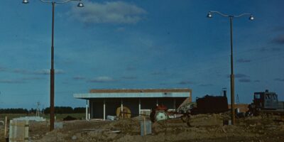 Bensiinijaama ehitus Tartu maanteel Jüris