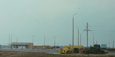 Bensiinijaama ehitus Tartu maanteel Jüris