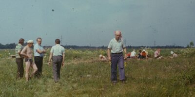 Oskar Raudmetsa diapositiivid: Arheoloogilised kaevamised Proosa kalmel?